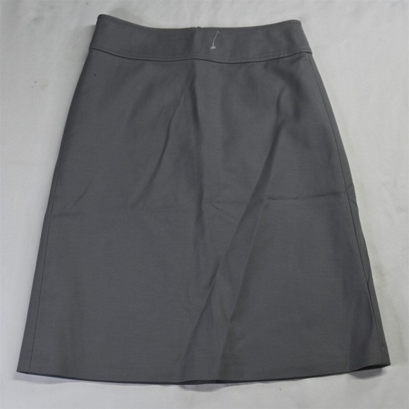 Banana Republic 0 Gray Stretch Womens‎ A-Line Skirt - Picture 1 of 8